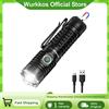 Wurkkos Torcia Ricaricabile Wurkkos TS22 con LED XHP70D HICRI, 4500 Lm, Base Magnetica e Ricarica Inversa per Escursionismo
