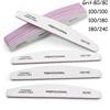 JEARLYU 5/10 pezzi lime per unghie professionali per manicure grigio barca unghie lima per smalto 80 100 180 240 smeriglio bordo forte carta vetrata lima per unghie