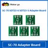 QSZNTEC SC-70 SOT23-6 SOT23-5 Scheda adattatore Piastra convertitore Bacheca Patch SMD a DIP Scheda di trasferimento spaziatura 0,5 mm 0,65 mm