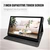 IHANFO Display LCD IPS da 7 pollici Touch Screen compatibile con HDMI con custodia risoluzione 1024x600 per Monitor portatile Raspberry Pi 3 Pi4 PC