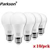 PARKSON 10 pz E27 Lampadine A LED 220 V 240 V 18 W 15 W 12 W 9 W 6 W 3 W Faretto Lampadina Lampada A LED Lampada Bombillas Lamparas Per La Casa lampada da tavolo