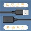 NONE Cavo di prolunga USB da 0,5/1/2/3/5 m per laptop, TV, SSD, connettore maschio-femmina per computer, fotocamera, stampante