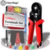 lion rage Strumento di crimpatura ghiera HSC8 6-4/6-6 Pinza a crimpare elettrica per terminali del tubo a crimpare terminali del filo Riparazione di circuiti elettrici