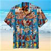 NONE 2024 Trendy Cool Fashion Ice Cream Camicie Beach Party Stampa 3d Camicia hawaiana unisex Manica corta Camicetta oversize Camicie con risvolto