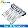 xcan XUCHUAN 2mm Utensili per tornio Utensili per tornitura in acciaio ad alta velocità Tornio CNC Barra degli attrezzi per tornitura Utensili per tornio in acciaio bianco Barra di taglio