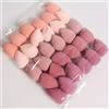 NONE 7 set di spugna per trucco: adatto per liquidi, crema e polvere BBApply, pennello per trucco in cotone senza profumo, multicolore