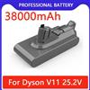DAWEIKALA Batteria da 25,2 V 38000 mAh per aspirapolvere Dyson V15 Modelli compatibili SV22 SV28 SV29 Ricaricabile per batteria DYSON V15