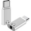 NONE Adattatore tipo C maschio a jack femmina da 3,5 mm per Xiaomi Redmi Huawei Honor POCO per telefono cellulare Convertitore per auricolari cablati USB-C da 3,5 mm
