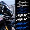 NONE Per CFMOTO cfmoto 675SR Riflettente Del Corpo Del Motociclo Adesivi Moto Serbatoio Carburante Parafango Carenatura Da Corsa Decorazione Decalcomanie Accessori