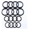 VOLVO 4 Anelli ABS Auto Cofano Anteriore Emblema Cofano Logo Baule Posteriore Distintivo Per Audi A3 A4 A5 A6 A7 A1 A2 Q2 Q3 Q4 Q5 Q7 Q8 TT S3 S4 S5 S6 S7