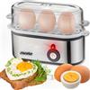 mesko Egg-ovator evaporatore per uova bollite morbide paletta per acqua bip medio-duro con ago per attaccare da 1 a 3 uova 350W