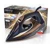 camry Ferro da stiro a vapore da 3400W con piano in ceramica, spegnimento automatico, anti-goccia, anti-calcare, autopulente, getto di vapore 80g/min. Lavatrice