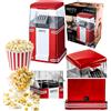 camry Macchina per Popcorn da 1200W - Preparazione Senza Grassi, Design Elegante, Perfetta per Serate Cinema a Casa