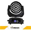 SHEHDS LED Zoom Wash RGBWA+UV 36x18W Testa Mobile DMX512 per Discoteca, Feste, Nightclub, Matrimoni, Chiese, Natale