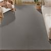 HOMCOM Tappeto HOMCOM 200x140 cm a pelo lungo, lavabile in lavatrice, antiscivolo, in finta pelliccia, per soggiorno, camera da letto