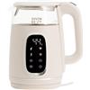 Adler Bollitore Elettrico in Vetro, LED, Temperatura Regolabile, 1.7L, 2200W, Mantenimento Calore, Perfetto per Amanti del Tè e Genitori