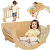 AIYAPLAY Arco da arrampicata per bambini 1 AIYAPLAY 3, sedia e tavolo da gioco con cuscino, per lo sviluppo delle capacità motorie, baby massi drink