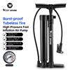 West Biking Pompa per Bicicletta WEST BIKING 160PSI, Portatile con Gonfiaggio Rapido, Manometro, Valvole Presta e Schrader, per E-Bike, MTB e Bici da Strada