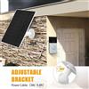 ELEGEEK Caricatore Solare 6W 5V per Telecamera ad Anello, Impermeabile e a 360° ° Kit di celle solari regolabili per Ring Doorbell 2/3/3Plus/4