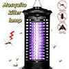 NONE Trappola per insetti ad alta efficienza con LED UV, distruttore elettrico di zanzare, trappola per mosche, per casa, giardino, cortile, campeggio all'aperto
