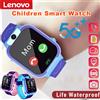 Lenovo 2026 5G Smartwatch Impermeabile per Bambini con SOS, GPS, Chiamate, Fotocamera, Scheda SIM, Regalo per Ragazzi e Ragazze, Compatibile con iOS e Android