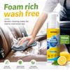 Autogo Detergente schiumogeno multifunzionale AUTOGO, potente smacchiatore, detergente per sedili in pelle per interni auto, speciale per scarpe bianche