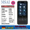 MSAI Traduttore Intelligente T18 con 160 Lingue Online e 17 Offline, Traduzione Vocale e Fotografica, ChatGPT, Batteria 1500mAh, per Viaggi