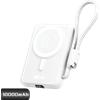 NONE per Power Bank iPhone,10000mAh Caricatore Portatile Magnetico Powerbank per Magsafe,Ricarica Rapida da 20W Batteria Esterna Wireless e Supporto per iPhone 17/16/15/14/13/12/Apple Watch Series