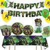 Hasbro Set per Festa di Compleanno a Tema Tartaruga: Tovaglia, Piatti, Bicchieri, Tovaglioli, Palloncini, Decorazioni per Bambini e Baby Shower