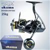 okuma Mulinello da Pesca Originale Okuma Interamente in Metallo, 4000-7000, Forza di Frenata Elevata 25KG, Dotato di Lenza da Pesca di Alta Qualità