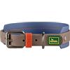 Hunter Collare per cani Havanna MINI, colore tortora/blu fumo, rivestito in plastica, largo, comodo, durevole, antistrappo, resistente alle intemperie, facile da pulire, effetto canna di fucile