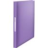 Esselte Espositore Organizer A4 con 80 tasche, Capacità 160 fogli, Utilizzabile a Casa e in Ufficio, Gamma Colour'Breeze, Motivo in Rilievo, 25 mm x 310 mm x 233 mm - Lavanda