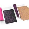 Arbos Kit 2 Quaderni Cuciti Orchidea Dimensione 19x25 cm 80 Pagine a Righe in Carta Riciclata 80gr Copertina in Ricuoio Soggetti Assortiti