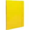 Pryma Cartella 3 Lembi con Elastico Tondo D1 26x35 cm - Cartellina Porta Documenti Rigida - Made in Italy - Perfetta per Scuola, Ufficio e Casa