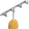 Aothpher Ganci portasciugamani Adesivo 304 in acciaio inox Appendiabiti ganci di asciugamano rack a parete per cucina bagno strumento Cromo gancio ,montaggio a parete