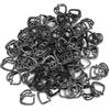 MMABEUTF Ganci per rete ombreggiante da 100 pezzi Ganci per appendere in plastica per accessori per serre in tessuto ombreggiante