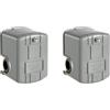 BUAGOUWZ 2X Interruttore di Pressione per Pompa Da Pozzo, Pressostato Acqua 40-60 Psi Differenziale Regolabile, Pressione Acqua NPT Femmina Da 1/4 di Pollice
