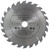 VOYTO Lama per sega circolare 24 denti, 250 mm x 32 mm, in TCT, con punta in carburo, per il taglio del legno, include anelli di riduzione del foro (30 mm, 28 mm, 25,4 mm)