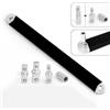 QZQUFJ Set di Chiavi a Cricchetto con Prolunga Offset Pronte per L'impatto Professionale, Barra di Prolunga per Cricchetto, Prolunga per Chiave dinamometrica, Estensore per Cricchetto(Nero)