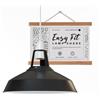 DC VOLTAGE Paralume in metallo retrò moderno, paralumi da soffitto, stile vintage industriale, 30 cm, facile da montare, protezione per lampadina, illuminazione a sospensione, camera da letto, cucina, ufficio