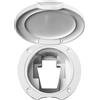 CAN SB Contenitore Universale Bianco Porta doccetta a Pulsante in plastica per Barche