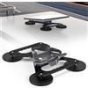 EDUP Supporto Magnetico da Tetto per Starlink Mini, 145 kg Forza Magnetica, Supporto in Alluminio Starlink Mini, Installazione Facile, Mount per Auto, Camper, Camion e Barca