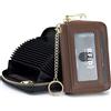 imeetu Porta Carte Di Credito Donna RFID Pelle Porta Tessere Con 12 Scomparti Per Carte, 2 Ampi Scomparti Per Contanti, Portachiavi E Finestra ID (Piccolo)