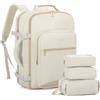 LOVEVOOK Zaino da Viaggio Aereo Bagaglio a Mano, Impermeabile Zaini Trolley Donna 40L Cabin Max per Ryanair Easyjet, Grande Zaino Porta PC 17 Pollici Valigia Borsa a Zainetto