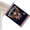 Générique 4th of July Garden Flag | 12x18inch 250th America Banner,Patriotic Flags Memorial Day Decorations - for Indoor Outdoor Yard Patio Porch Pathway Home Party Holiday