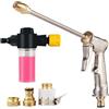 Generico Jethose - Idropulitrice Jethose, pressione 'acqua con tubo a getto, idropulitrice Jetson 2 in 1 ad alta pressione con 2 ugelli per tubo da giardino, automobili, vialetti e cortili