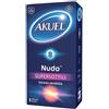 PIKDARE SpA Profilattico akuel nudo supersottile 8 pezzi