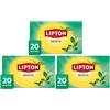 Lipton alla Menta, infuso naturalmente senza caffeina, Infusi alla frutta ed erbe, Confezionati singolarmente, 60 filtri (3 confezioni da 20 filtri)