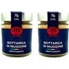 LE MAREVIGLIE ARTIGIANI DAL 1990 Bottarga di Muggine grattugiata Su Tianu Sardu - 2 confezioni da 70g - Lavorata a mano in Sardegna, Italia - Caviale del Mediterraneo - Produzione artigianale