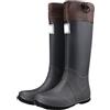 Generisch stivali di gomma da uomo stivali da pioggia da uomo, outdoor, trekking, campeggio, scarpe, antiscivolo, tacco basso, comodi, per tutte le stagioni, durevoli, suola antiscivolo da uomo, scarpe estive